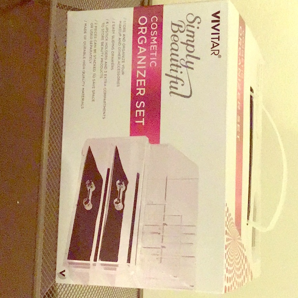 Acrylic Make up Organizer
